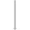 Stainless steel post |  60 mm | stationary, for casting in concretetotal length: 1200 mm | without lock | without eyelet